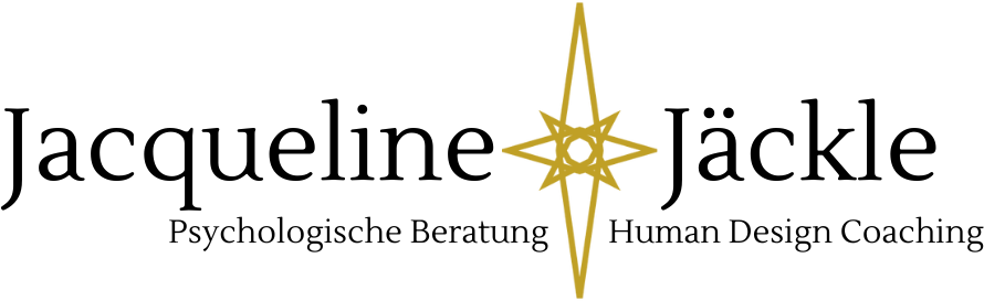 Jacqueline Jäckle - Psychologische Beratung in Wilen bei Wollerau - Logo - Schwarzer Schrfitzug